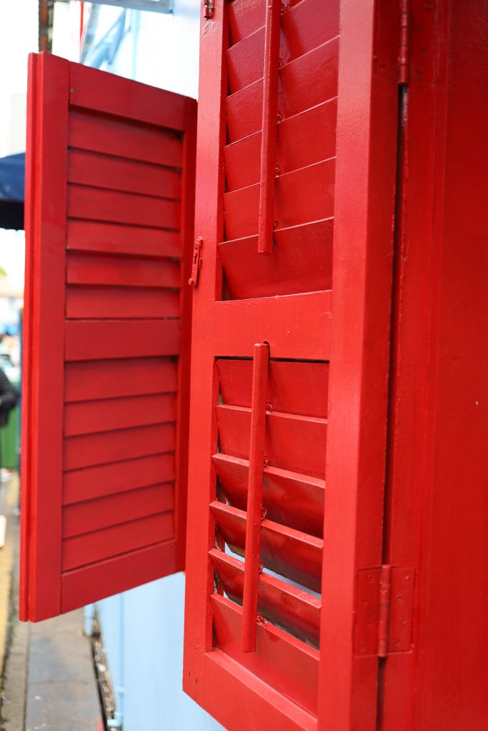 Red windows. Because, why not?