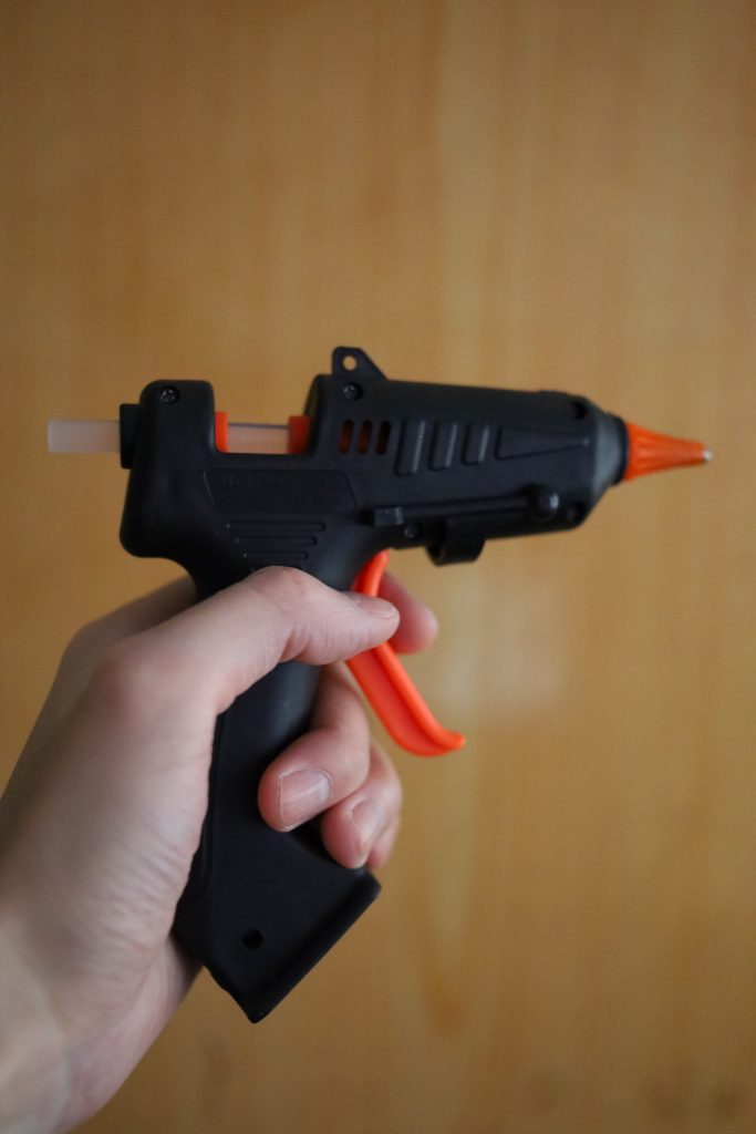 A glue gun gets you out of sticky situations.