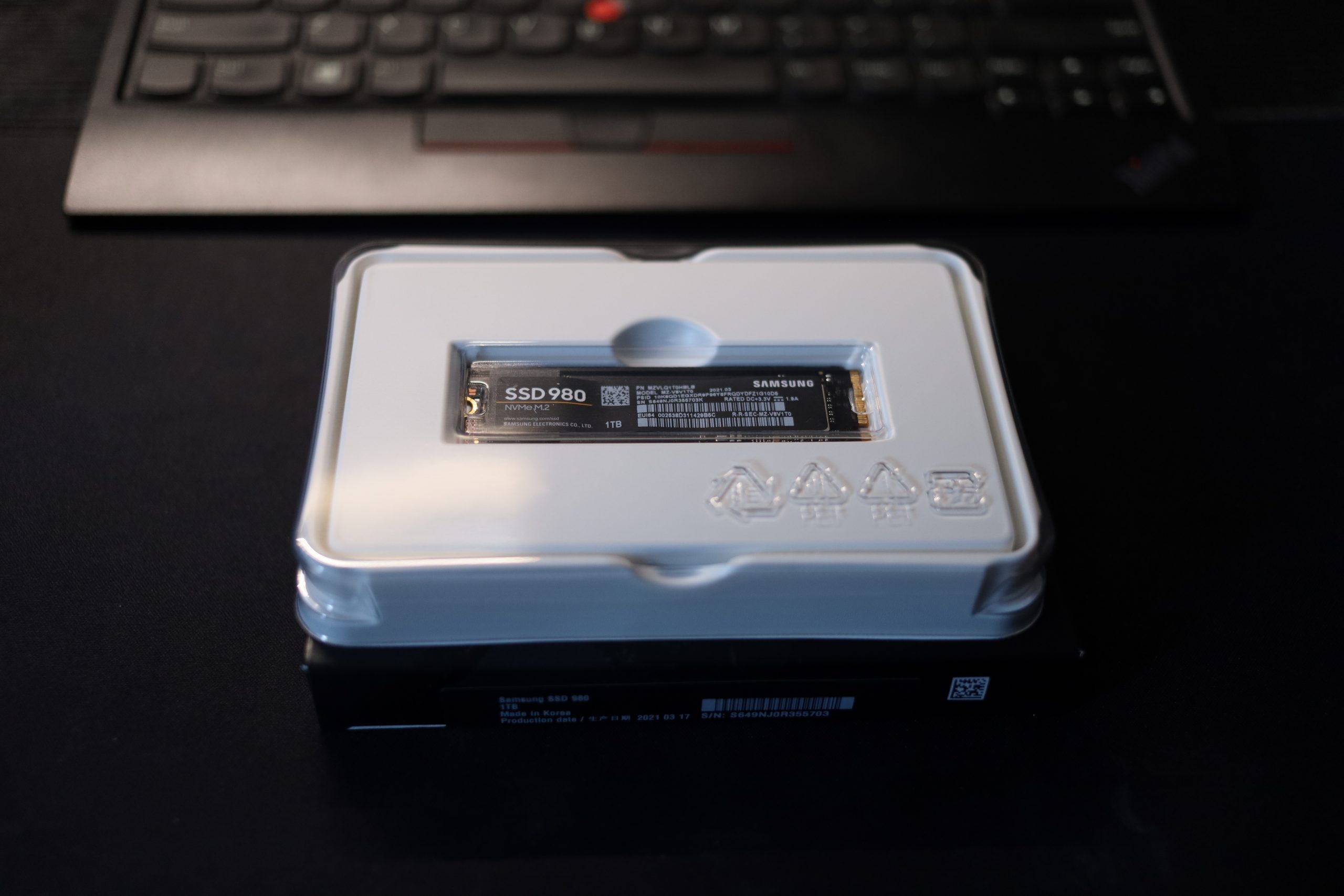 How to Add a Samsung 980 NVMe M.2 SSD to the ThinkPad P1 Gen 2