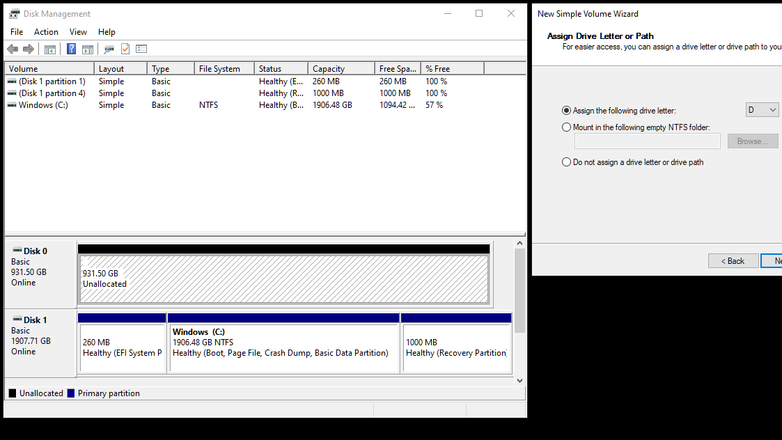 In my case, the new SSD appears as Disk 0.