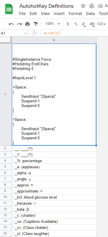 This sheet "for_python" contains the entries for Python to import into the .ahk and execute.