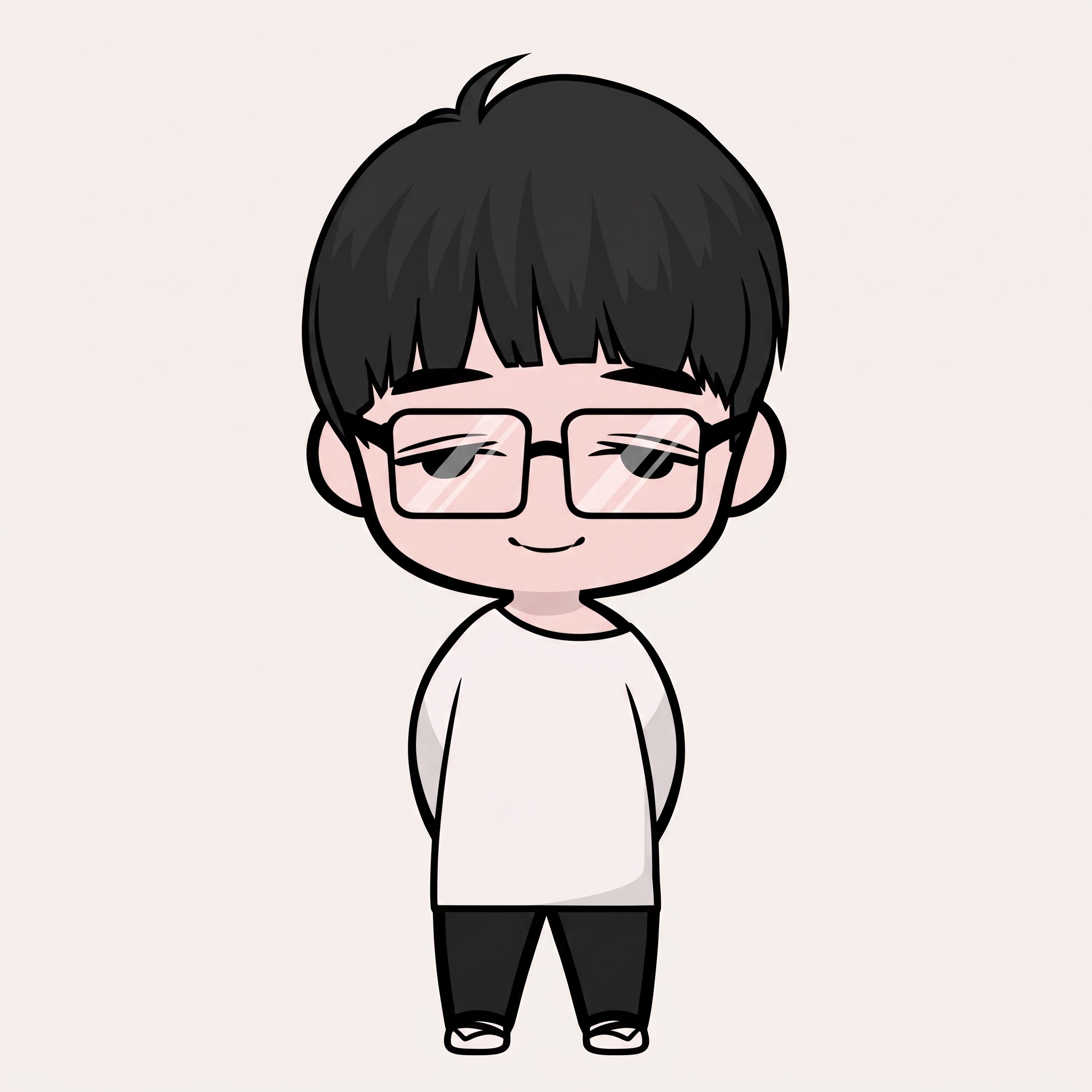 This would be me if I were a cartoon character.